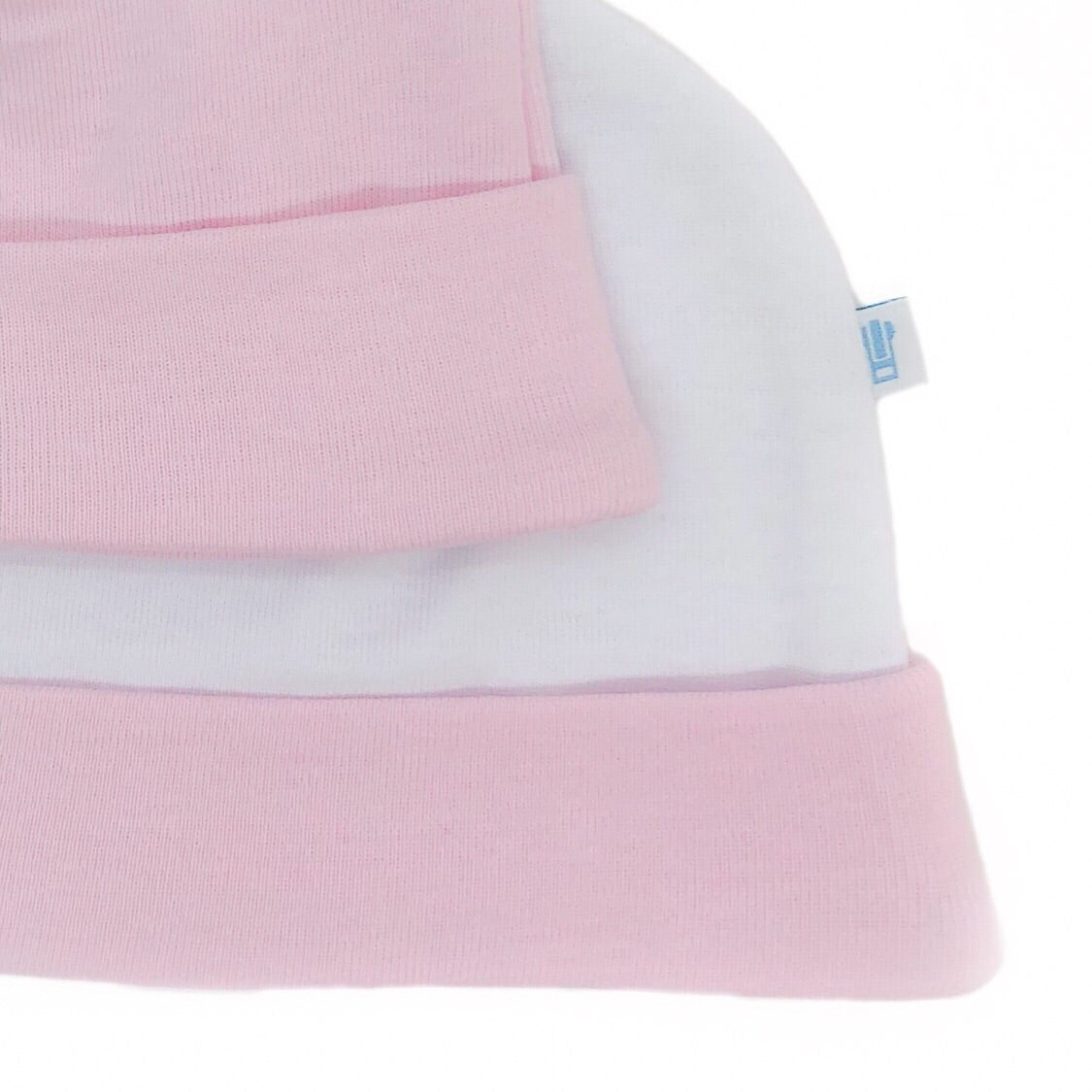 Baby Hat 2 Pack - Baby Pink