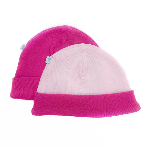 Pink Baby Hat 2 Pack