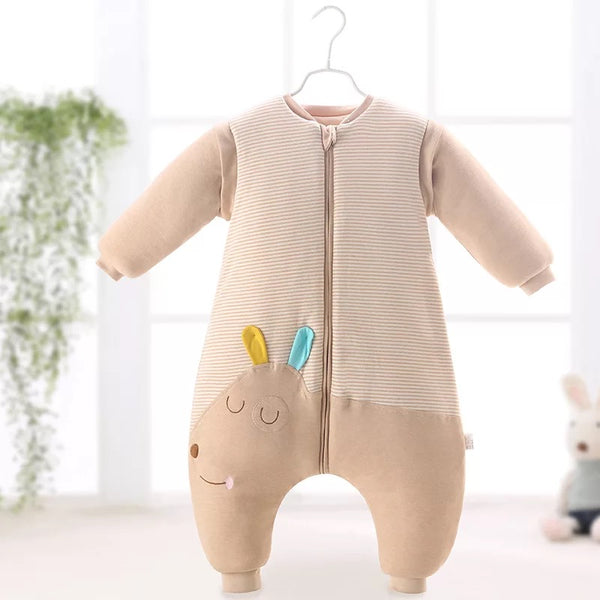 Neutral Animal Baby Sleeping Bag With Legs And Detachable Arms