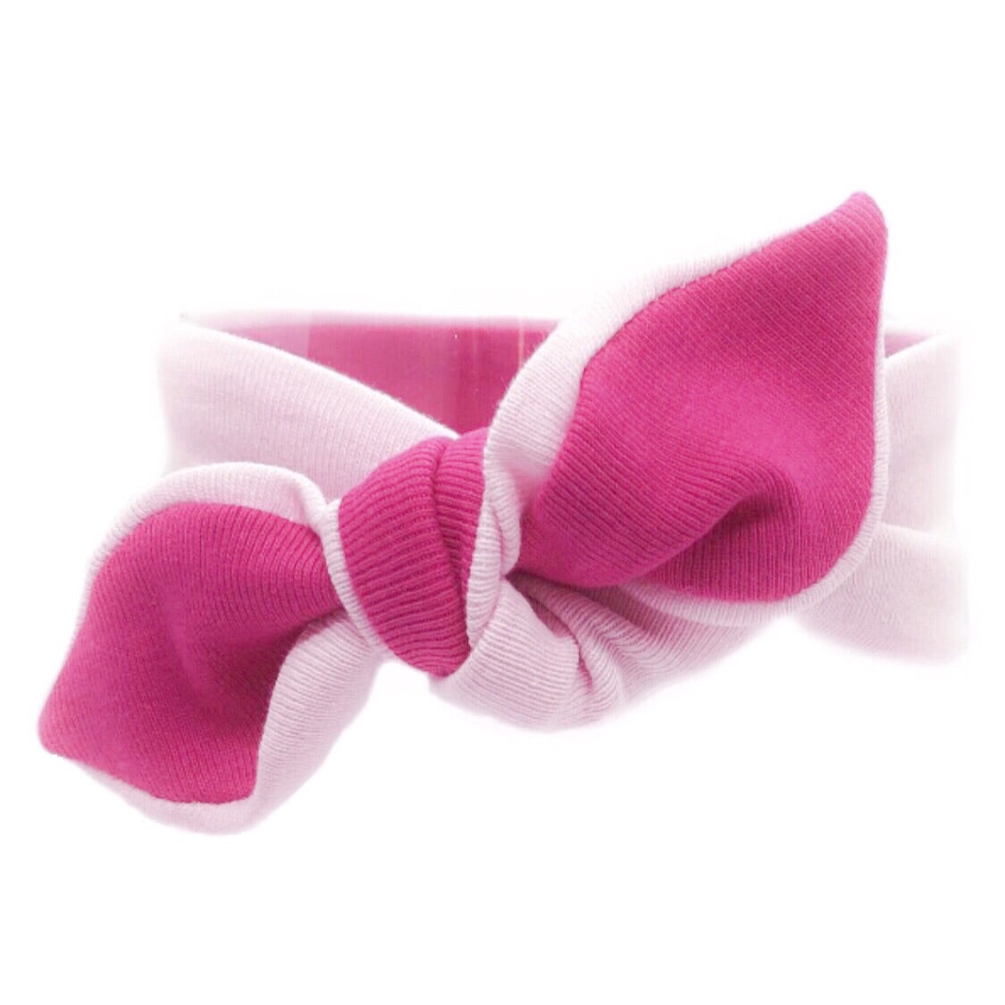 Baby & Toddler Knotted Hair Band/Bow - Pink