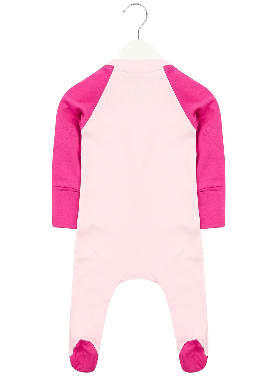 Baby Pink and Pink Zipped Babygrow – ZIPPYUP®