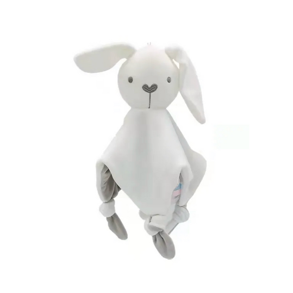 White Rabbit Comforter Soft Toy