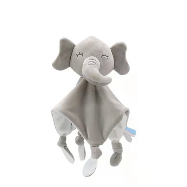Grey Elephant Comforter Soft Toy