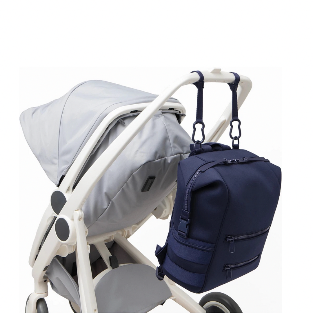 Navy Blue Waterproof Neoprene Baby Changing Bag